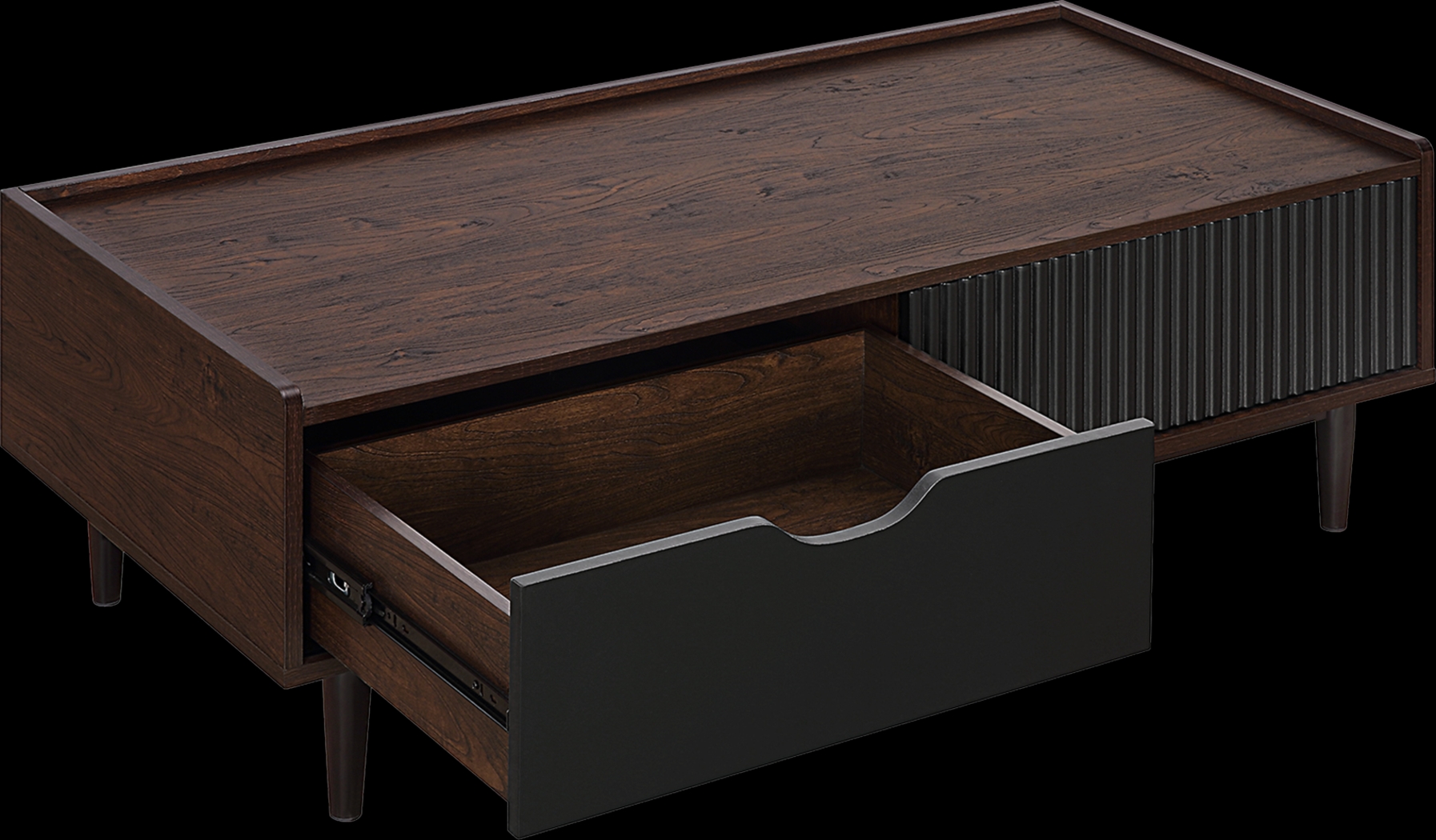 Lindall Black Cocktail Table - Thumbnail - Image 3