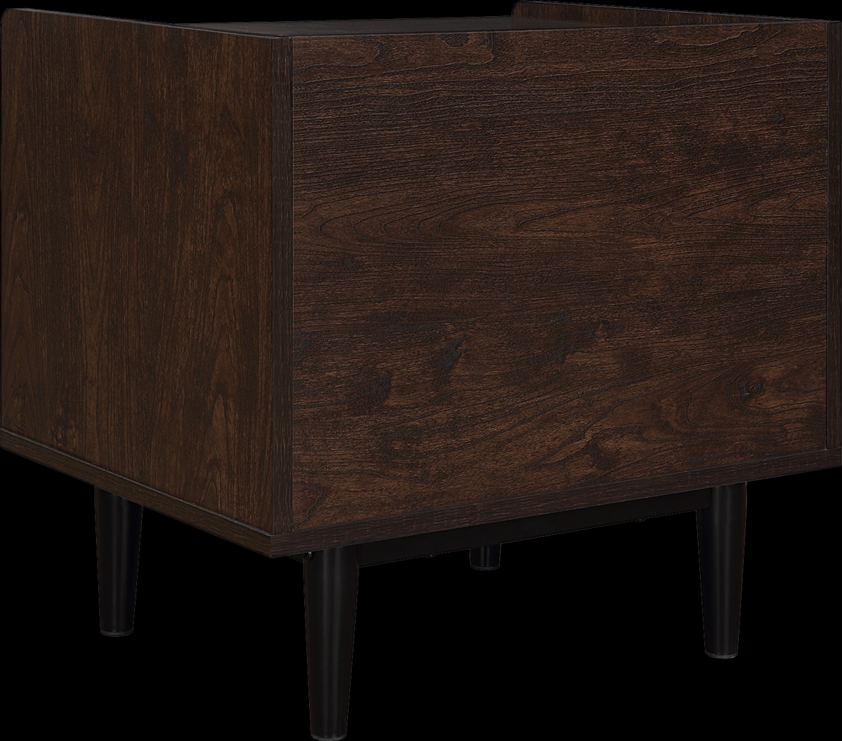 Lindall Black Nightstand - Thumbnail - Image 7