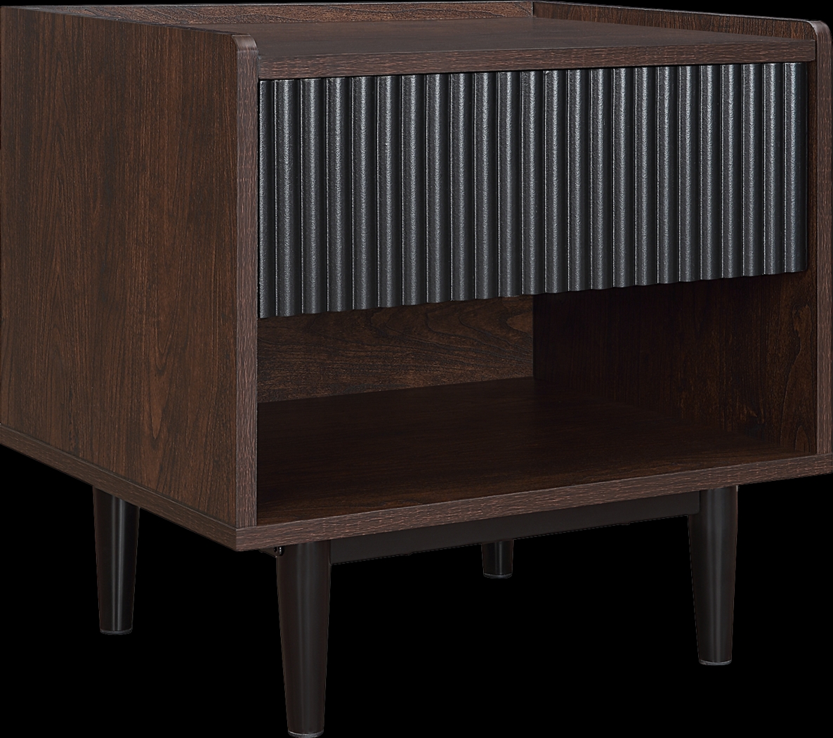 Lindall Black Nightstand - Thumbnail - Image 9