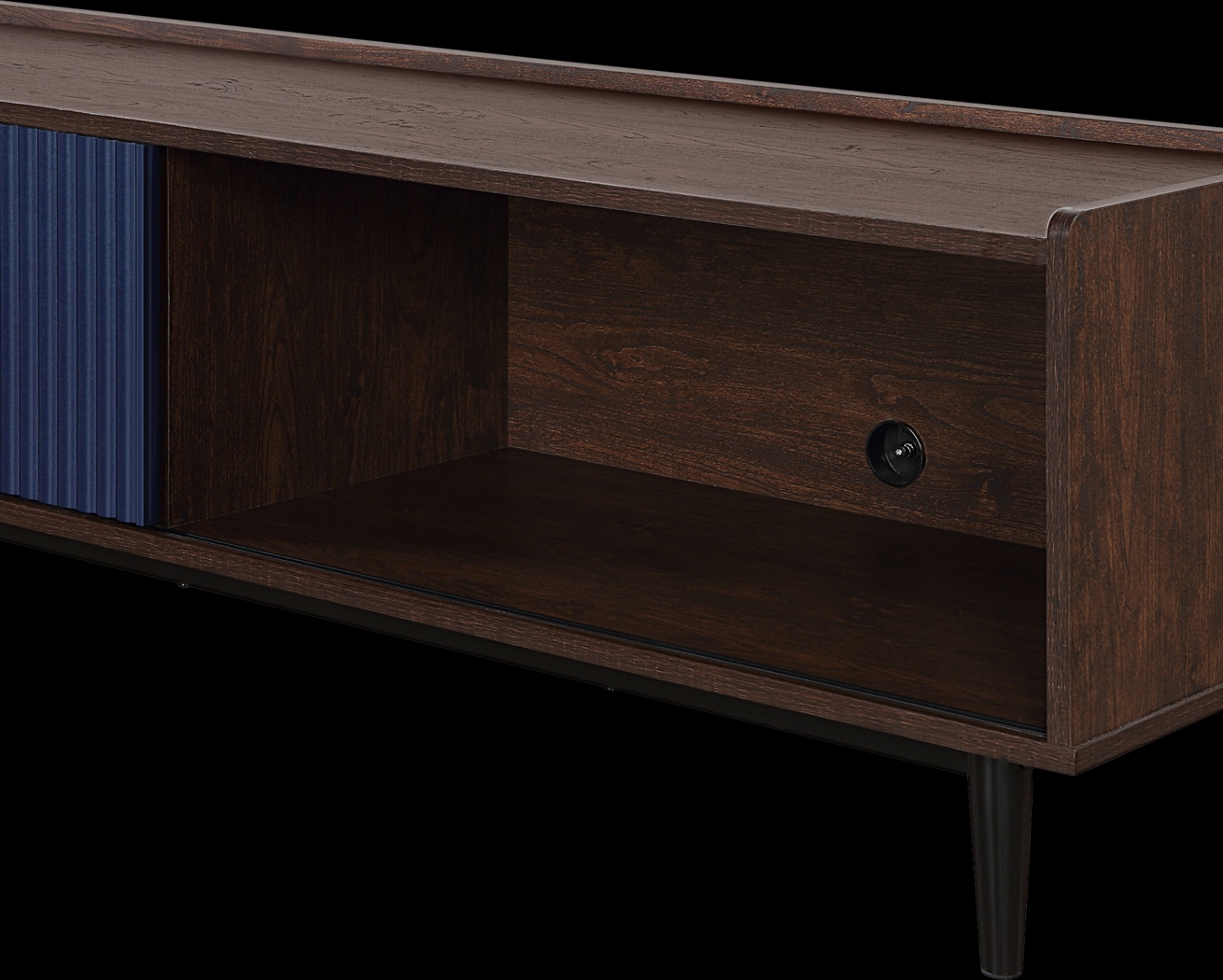 Lindall Navy 59.5 in. Console - Thumbnail - Image 9