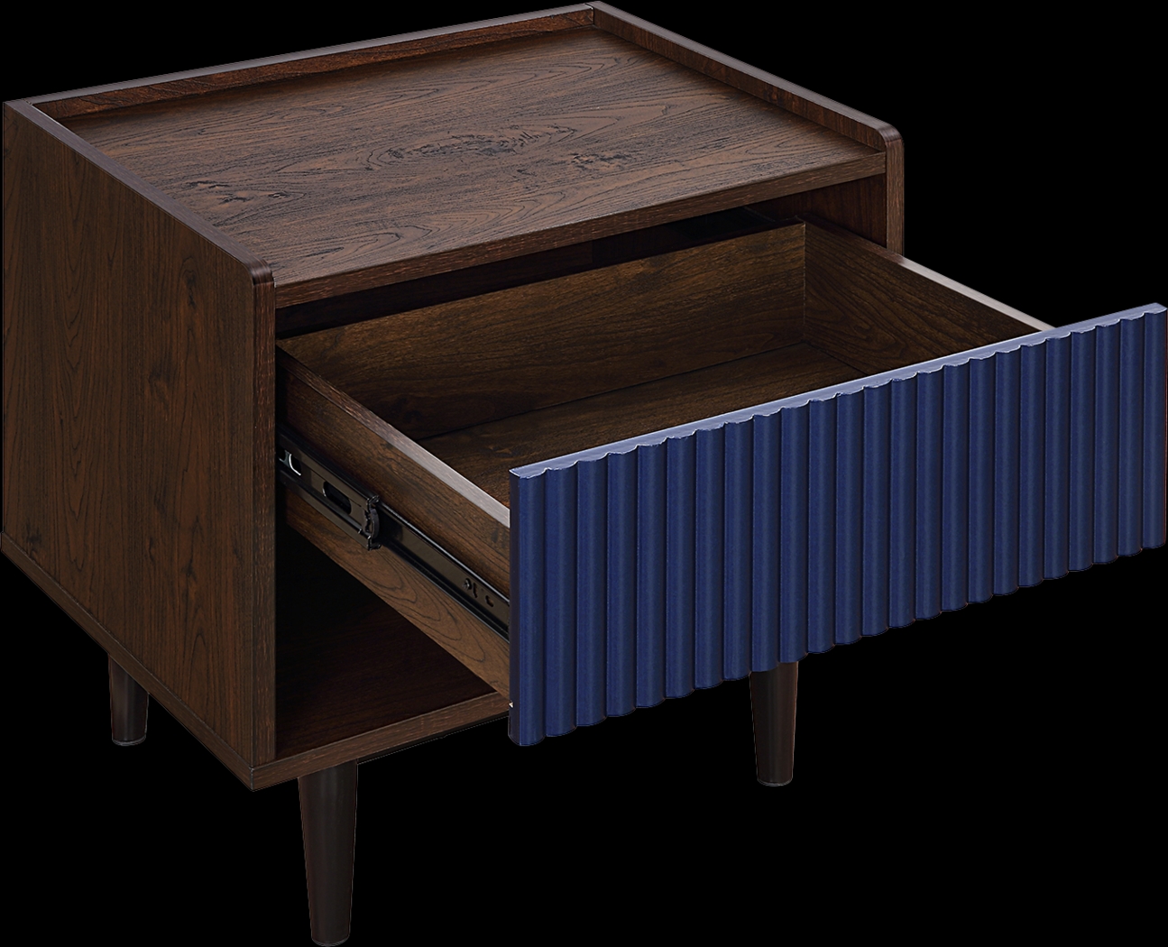 Lindall Navy Nightstand - Thumbnail - Image 3