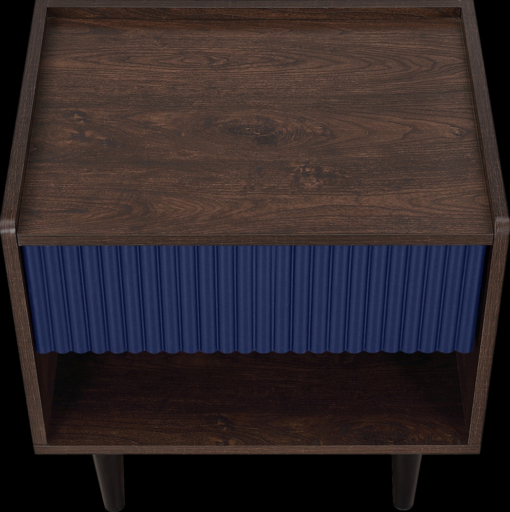 Lindall Navy Nightstand - Thumbnail - Image 4