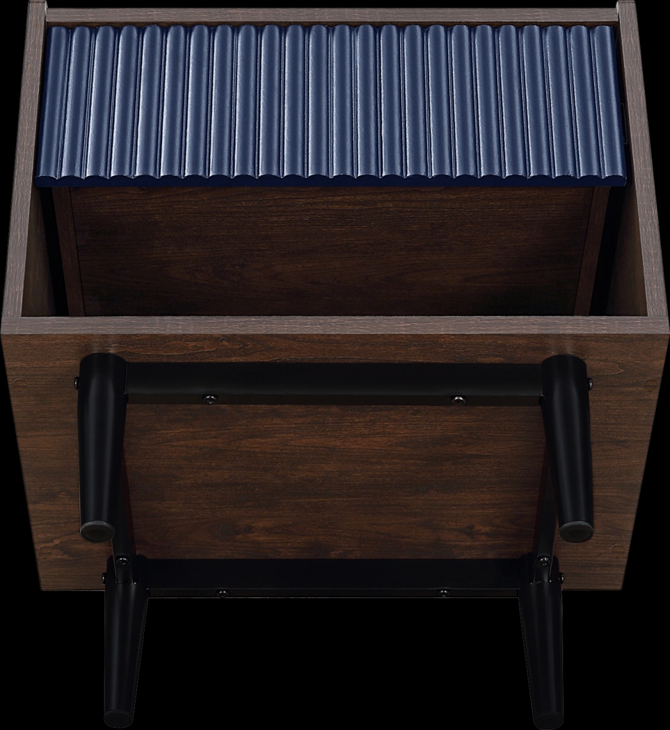 Lindall Navy Nightstand - Thumbnail - Image 5