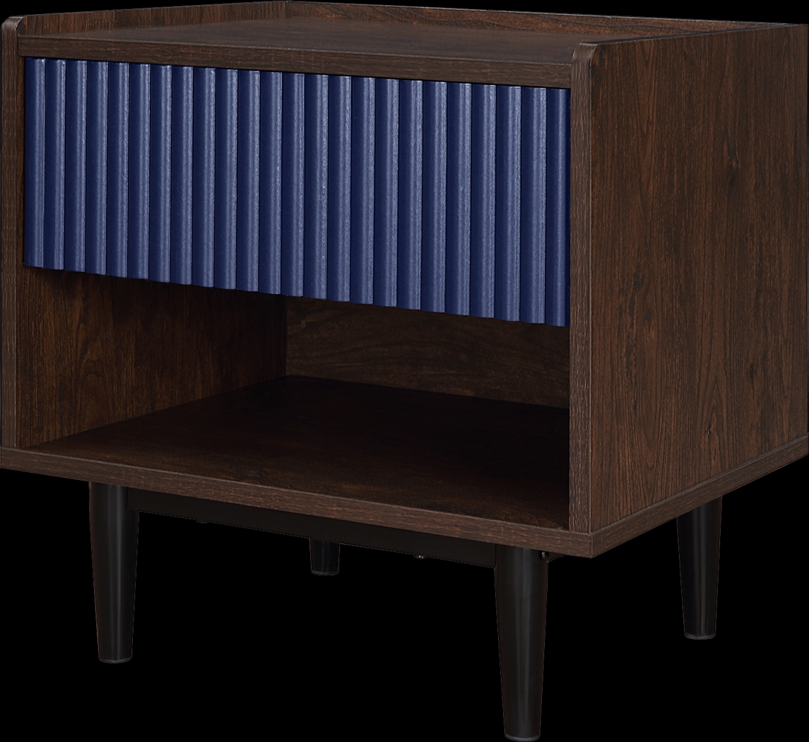 Lindall Navy Nightstand - Thumbnail - Image 7