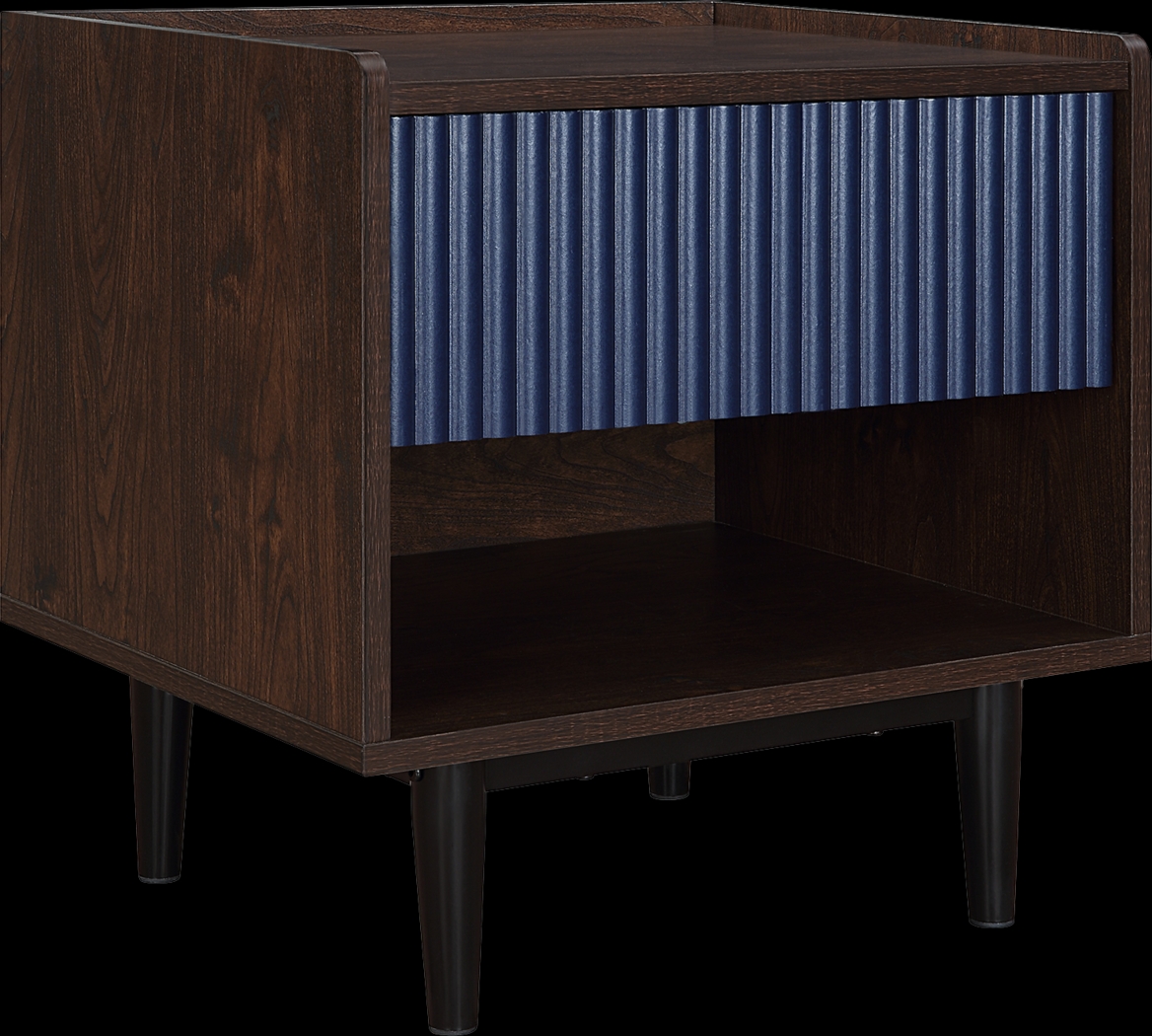 Lindall Navy Nightstand - Thumbnail - Image 8