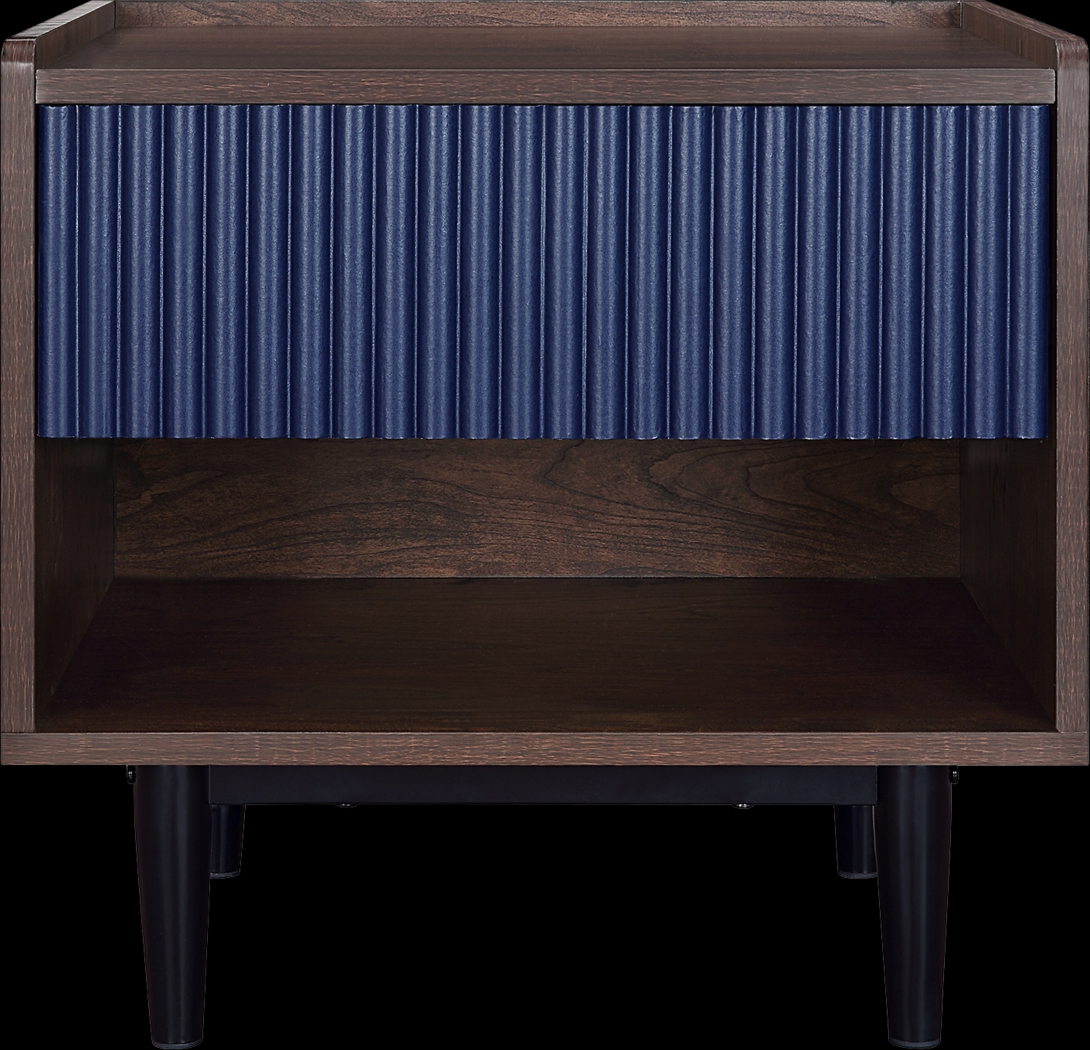 Lindall Navy Nightstand - Thumbnail - Image 1