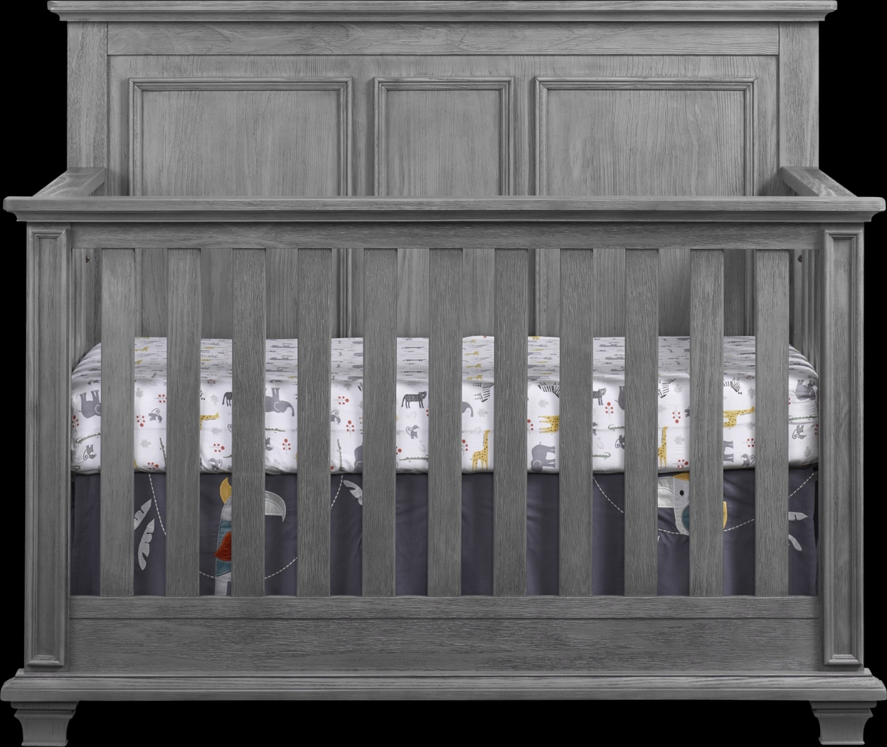 Lindenbrook Gray Convertible Crib - Thumbnail - Image 2