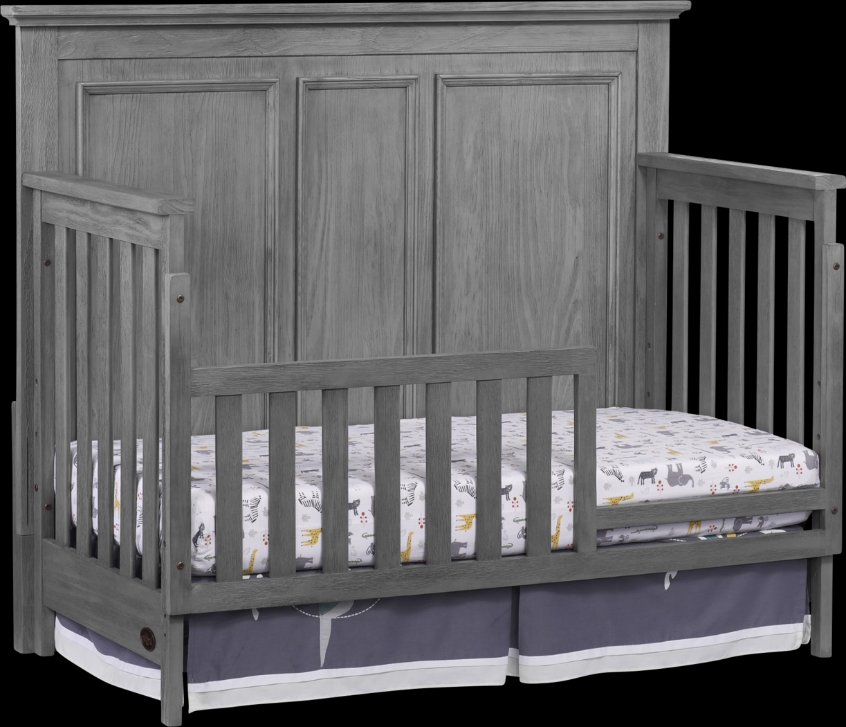 Lindenbrook Gray Convertible Crib - Thumbnail - Image 3