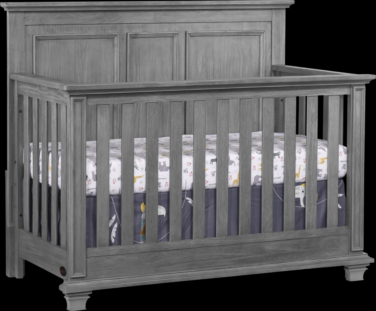 Lindenbrook Gray Convertible Crib - Thumbnail - Image 1