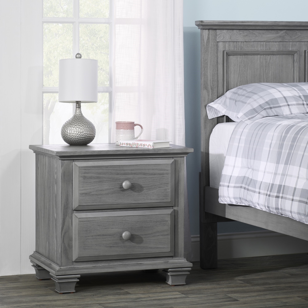 Lindenbrook Gray Nightstand - Thumbnail - Image 3