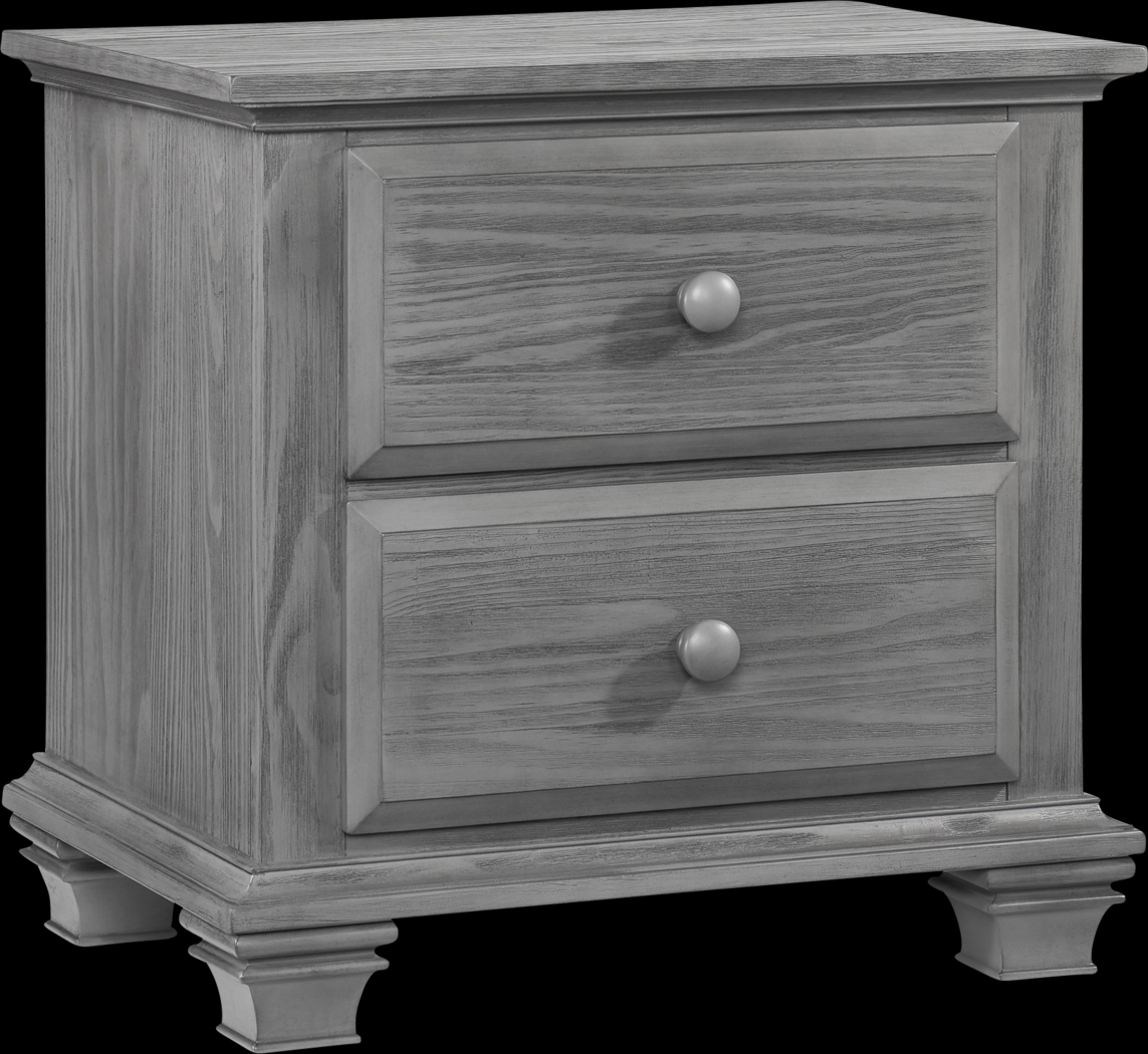 Lindenbrook Gray Nightstand - Thumbnail - Image 1
