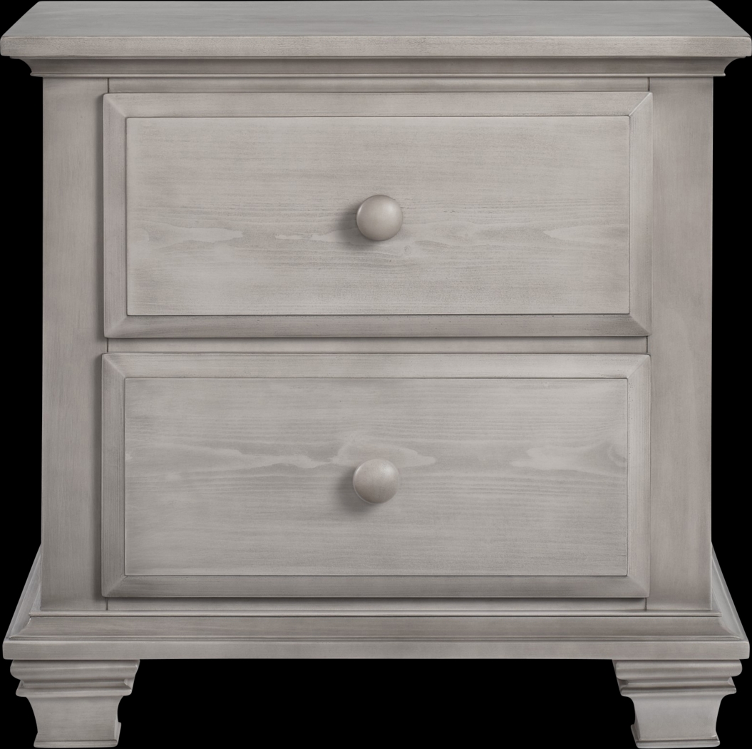 Lindenbrook Stonewash Nightstand - Thumbnail - Image 2