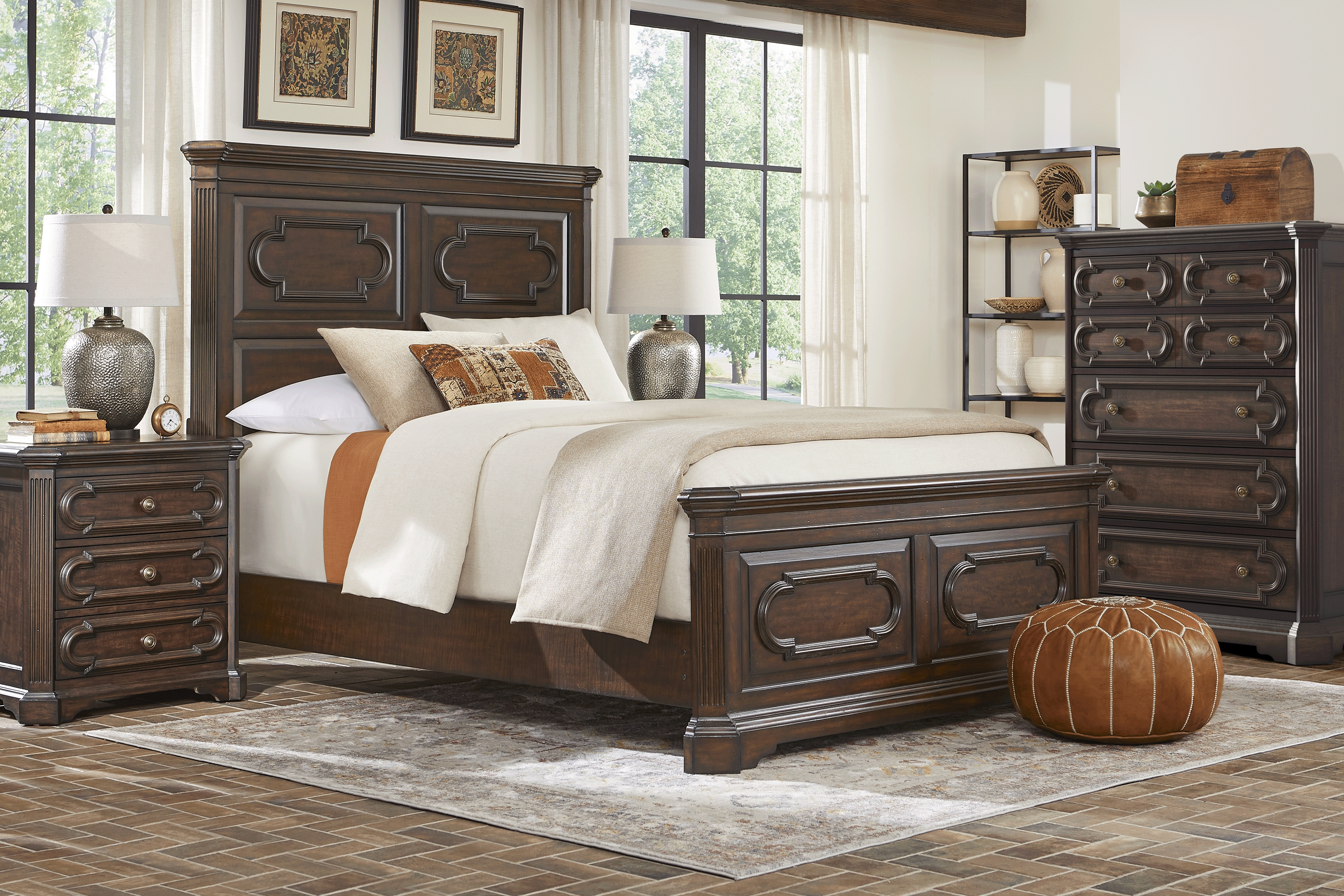 Lindenwood Saddle 5 Pc King Bedroom - Thumbnail - Image 1