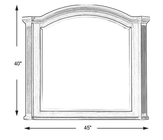 Dimension Image. Please refer to the Dimension Tab on this page for dimension details.
