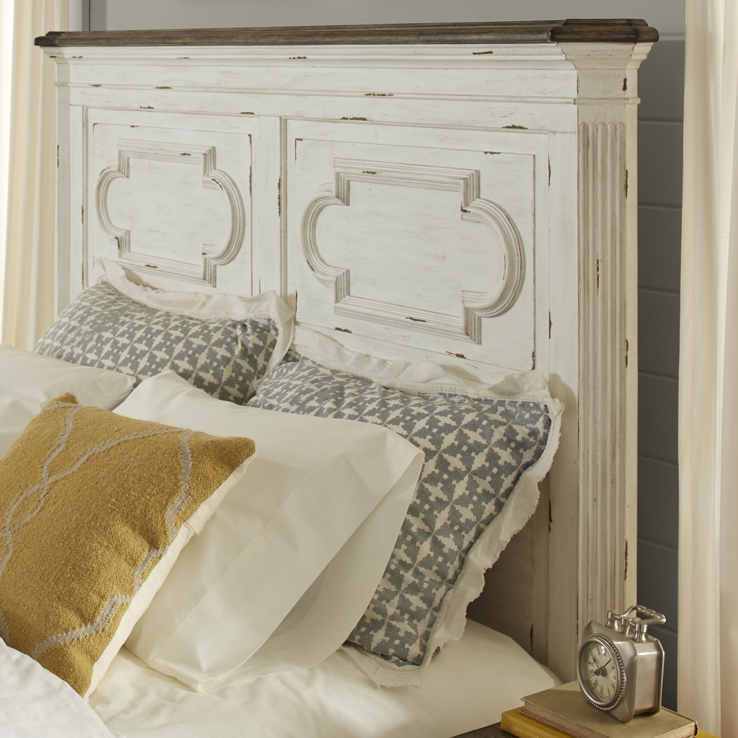 Lindenwood White 5 Pc Queen Panel Bedroom - Thumbnail - Image 3