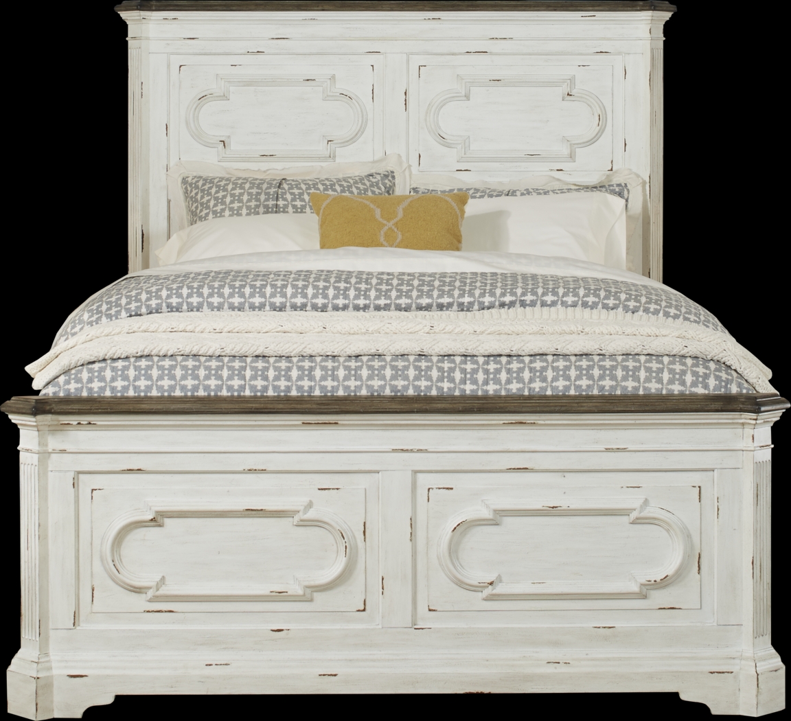 Lindenwood White 5 Pc Queen Panel Bedroom - Thumbnail - Image 2