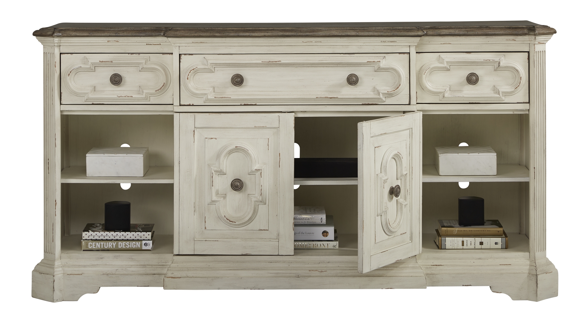 Lindenwood White 72 in. Console - Thumbnail - Image 4