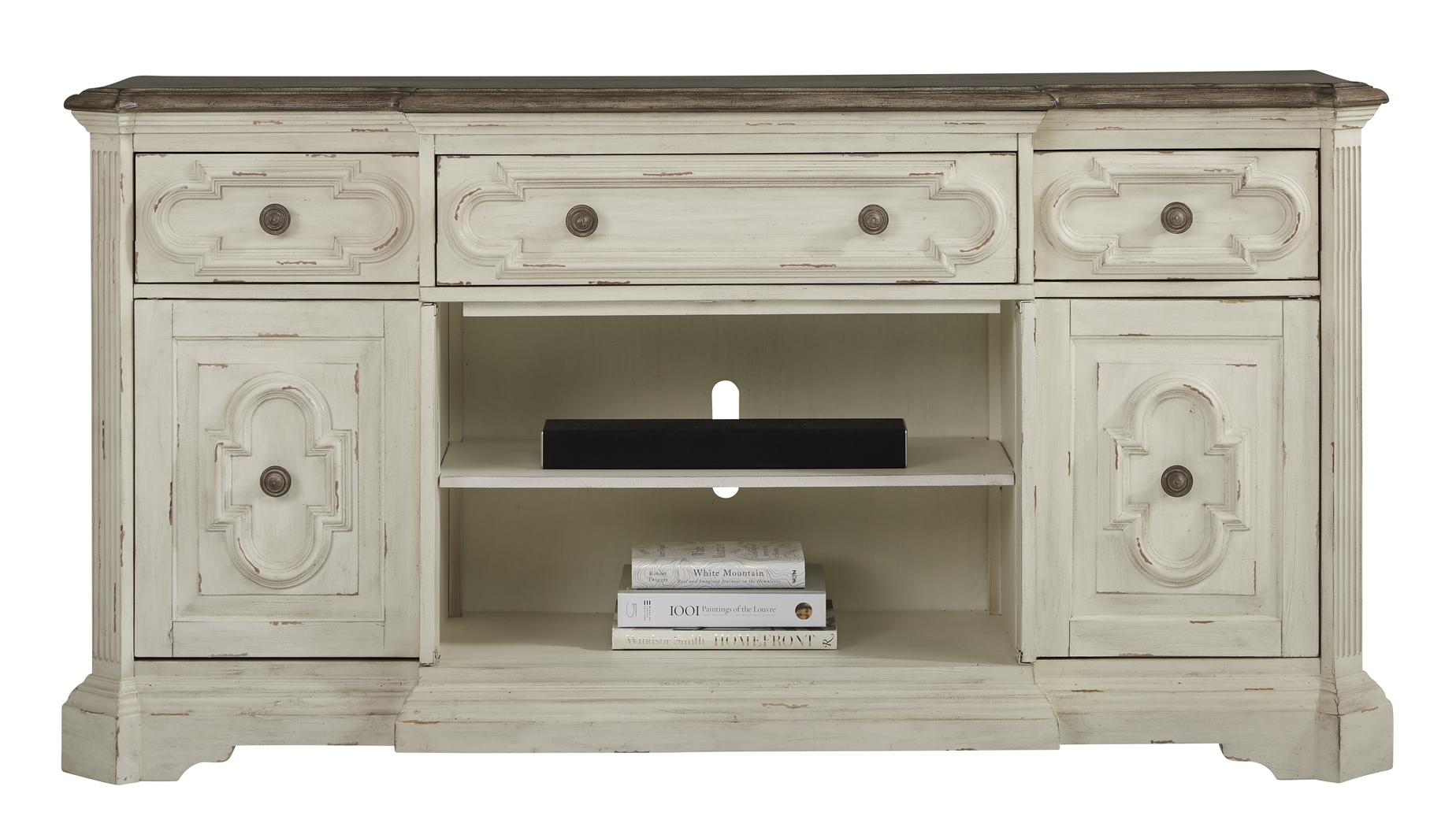 Lindenwood White 72 in. Console - Thumbnail - Image 1