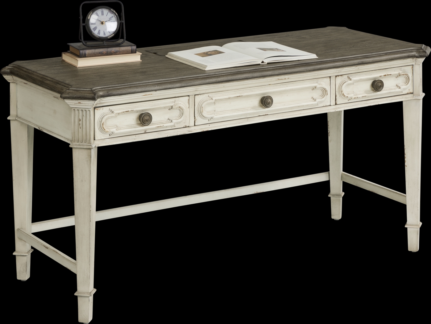 Lindenwood White Writing Desk - Thumbnail - Image 2