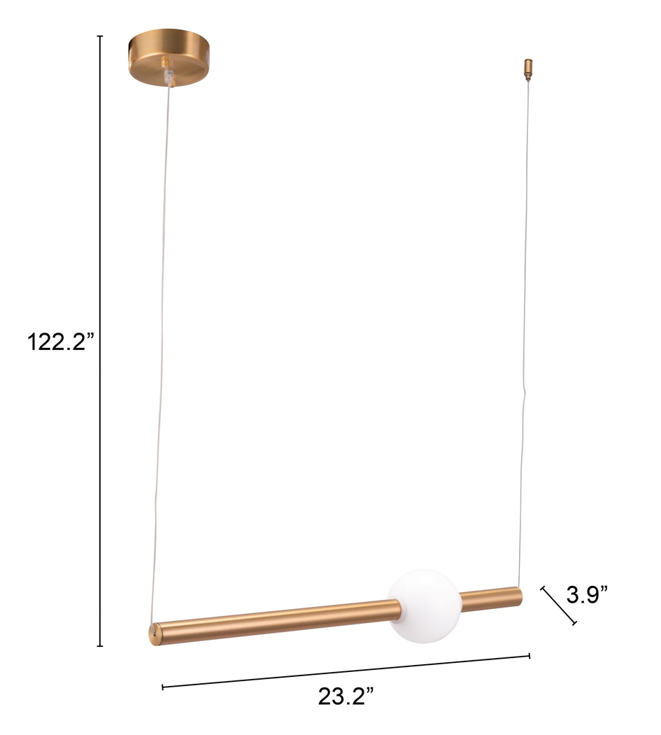 Lindsey Pass Gold Chandelier - Thumbnail - Image 11