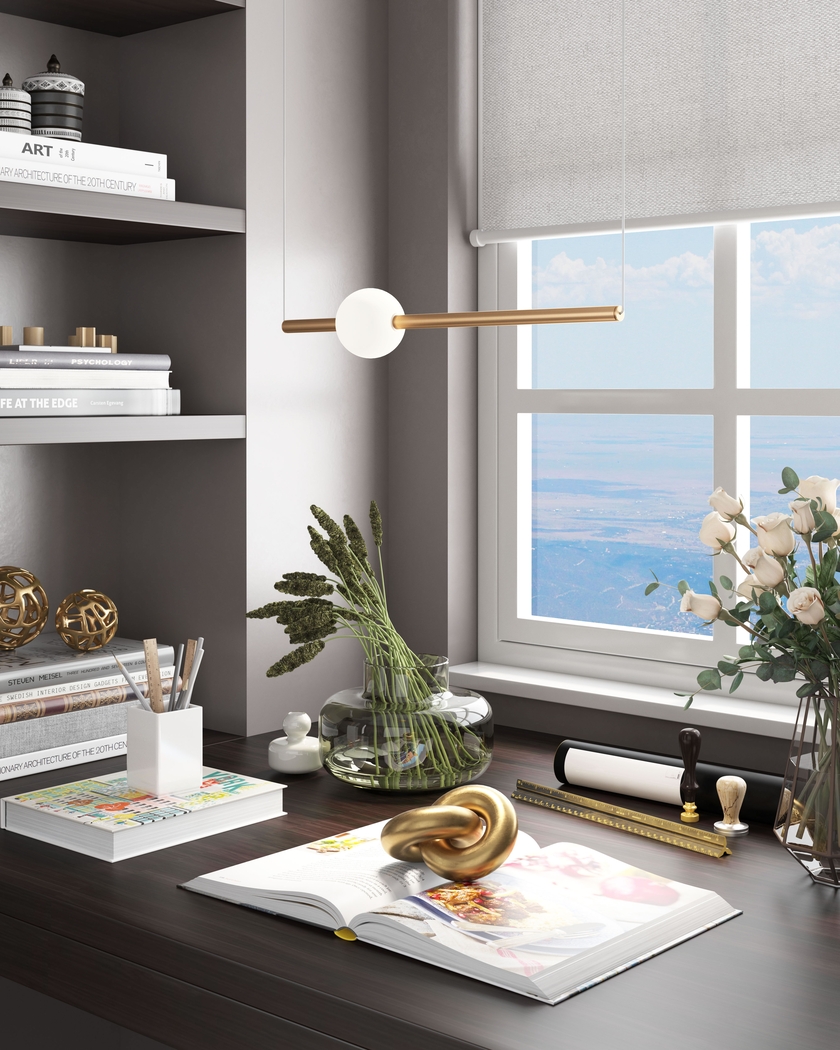 Lindsey Pass Gold Chandelier - Thumbnail - Image 10