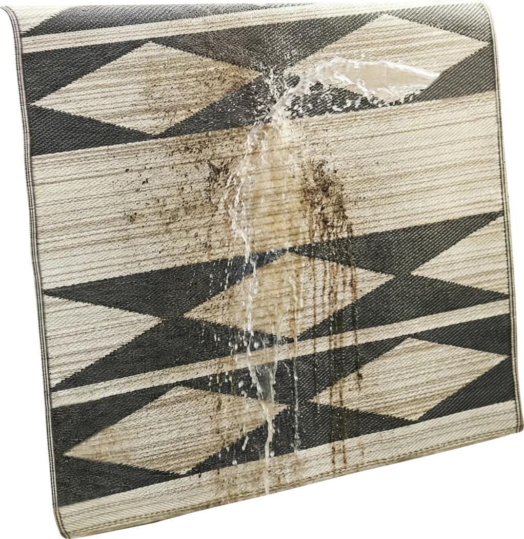 Lineve Natural/Black 8' x 10' Indoor/Outdoor Rug - Thumbnail - Image 6