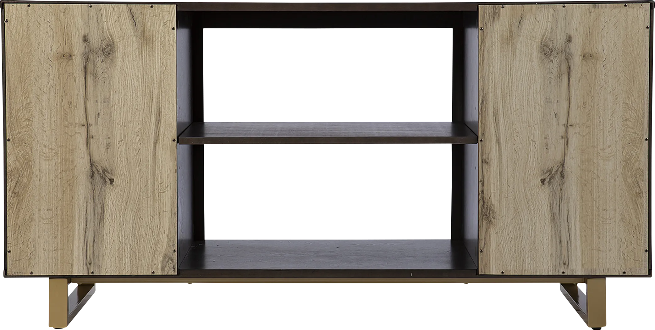 Linherk Dark Brown 54 in. Console - Image 6