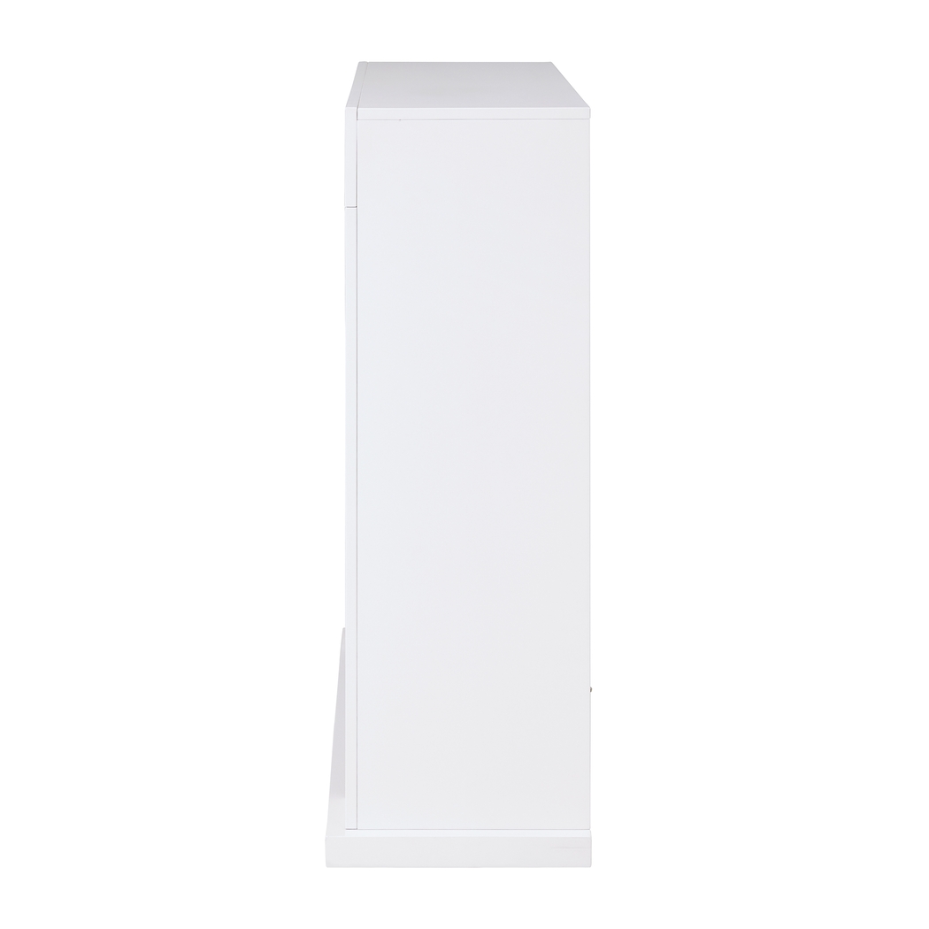 Linkmeadow III White 44 in. Console With Smart Electric Fireplace - Thumbnail - Image 3