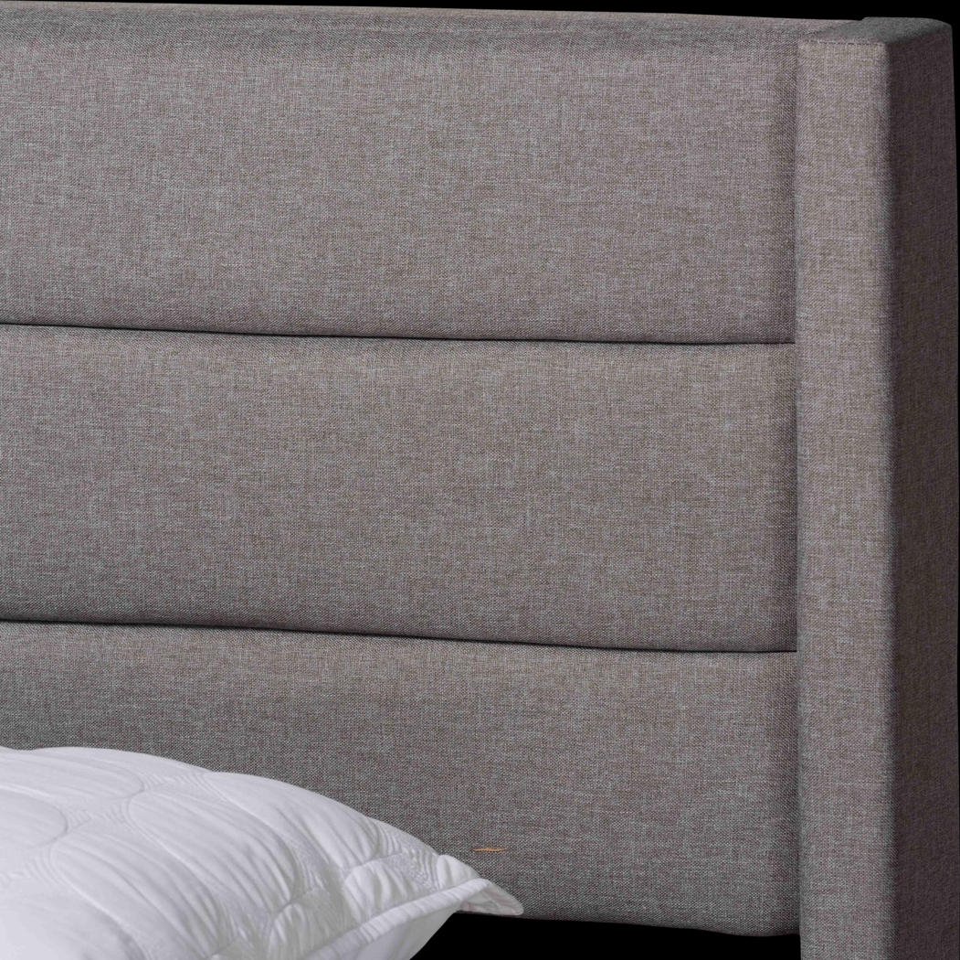 Linnaean Light Gray Full Bed - Thumbnail - Image 7