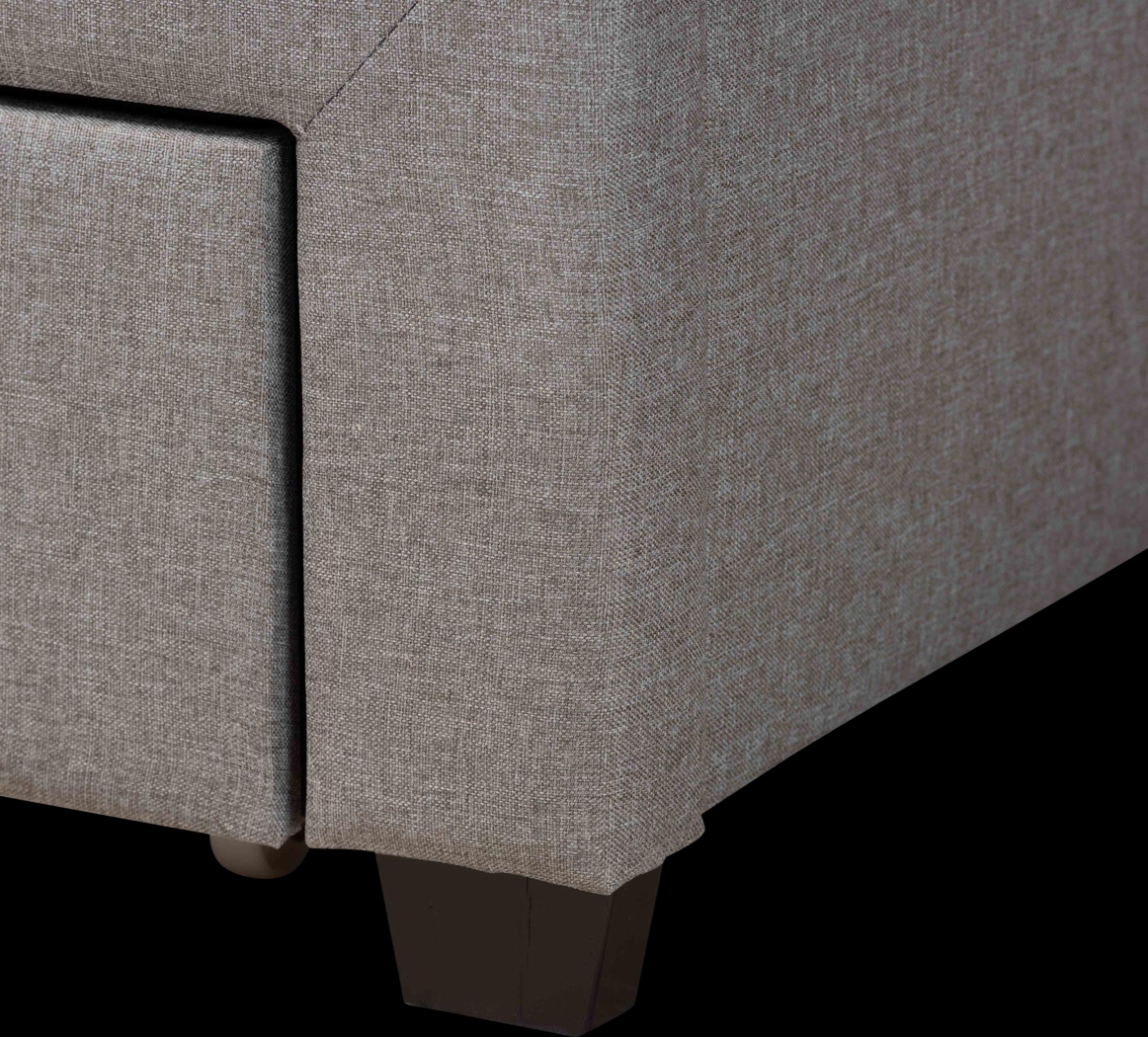 Linnaean Light Gray Full Bed - Thumbnail - Image 9