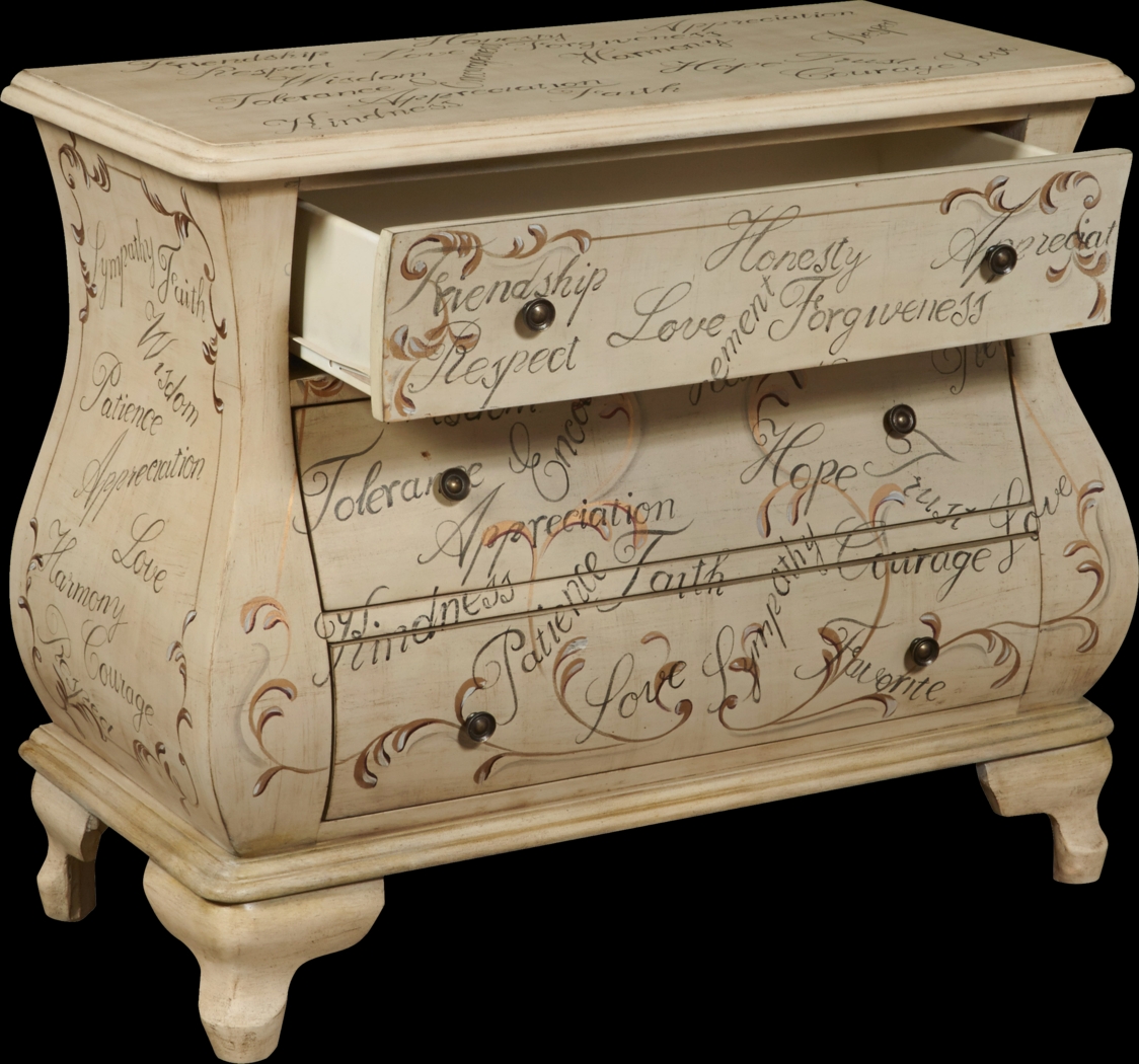 Linnet Beige Accent Cabinet - Thumbnail - Image 3