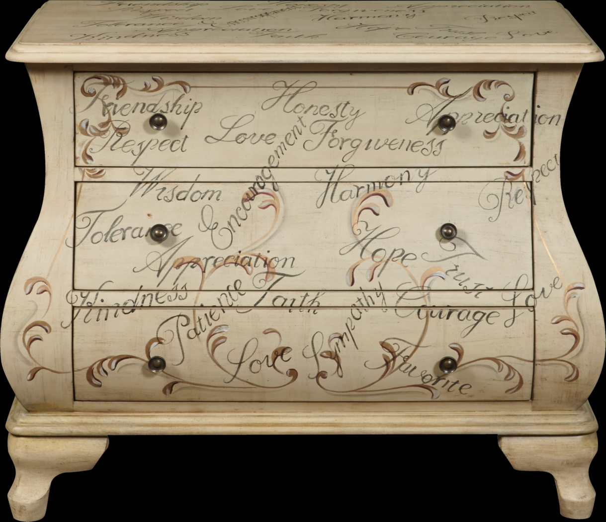 Linnet Beige Accent Cabinet - Thumbnail - Image 1