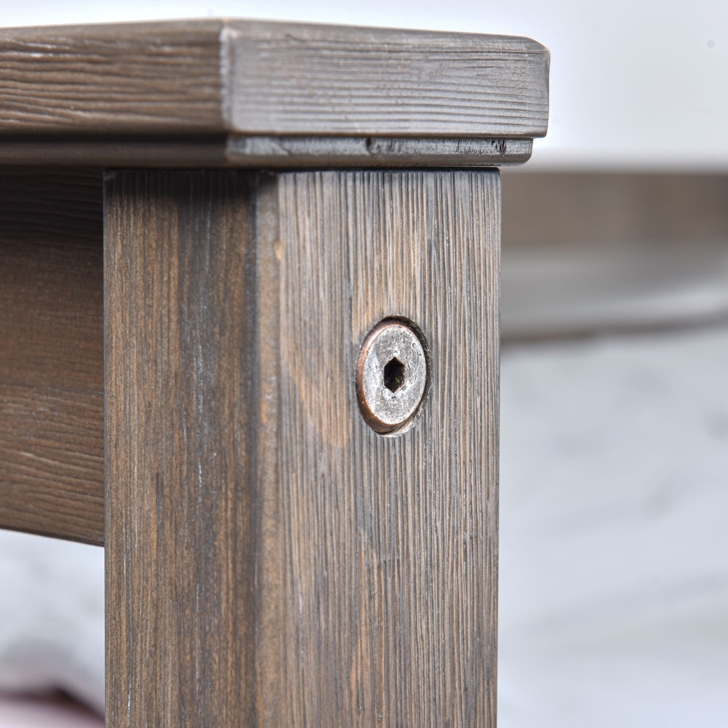 Kids Linnett Brown Twin Low Loft Bed with Gray Tent - Thumbnail - Image 5