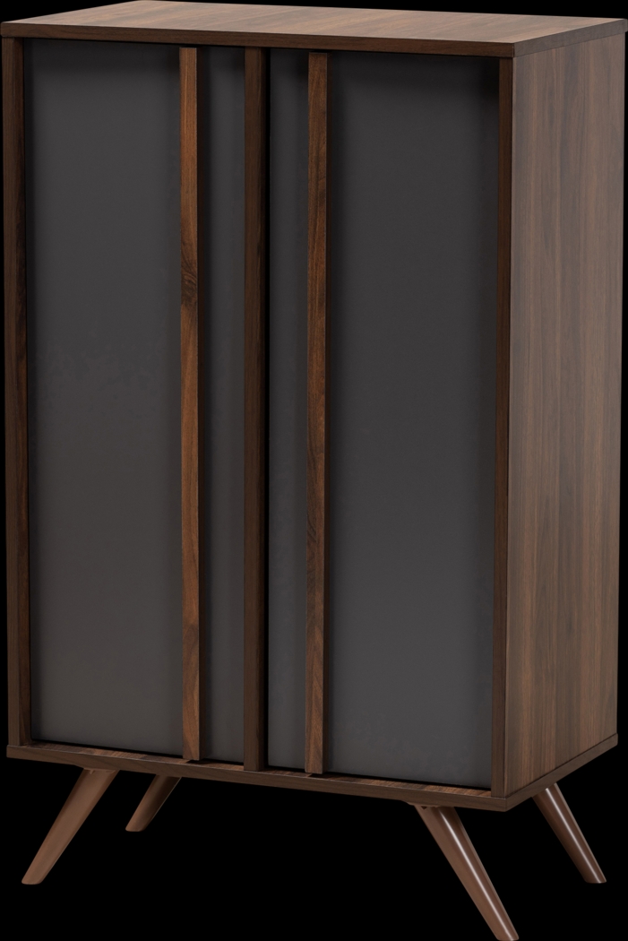 Linnis Mill Walnut Accent Cabinet - Thumbnail - Image 1