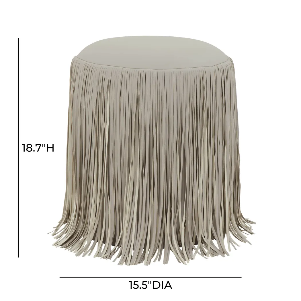 Linnwood Gray Ottoman - Thumbnail - Image 5