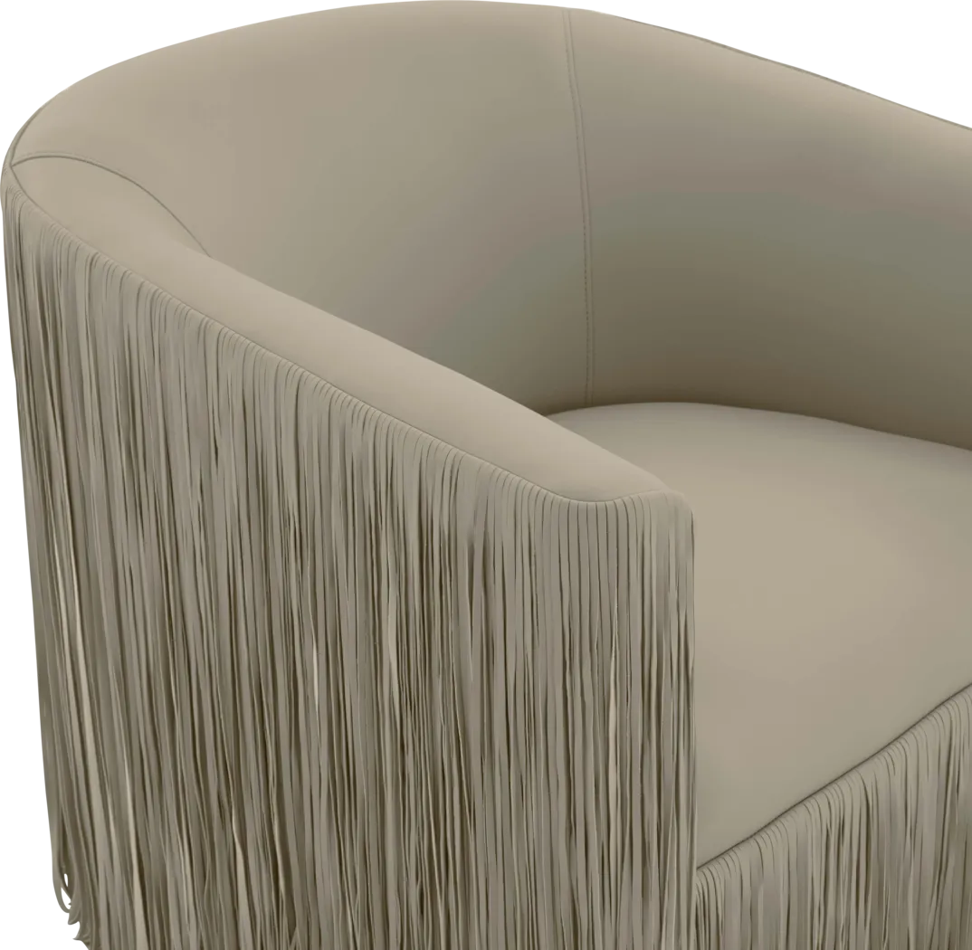 Linnwood Gray Swivel Accent Chair - Thumbnail - Image 5