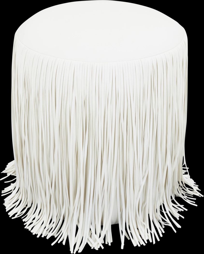 Linnwood Ivory Ottoman - Thumbnail - Image 3
