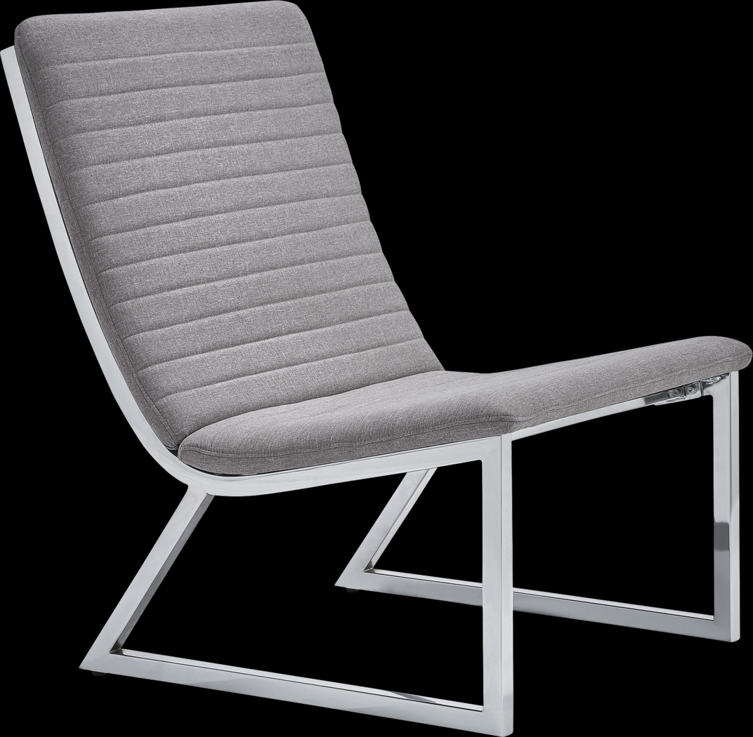 Linwal Gray Accent Chair - Thumbnail - Image 1