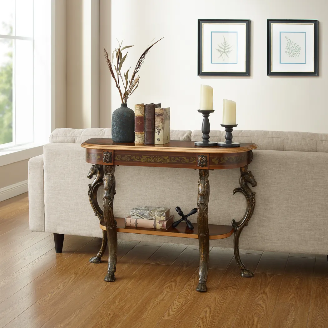 Lionset Brown Console Table - Image 3