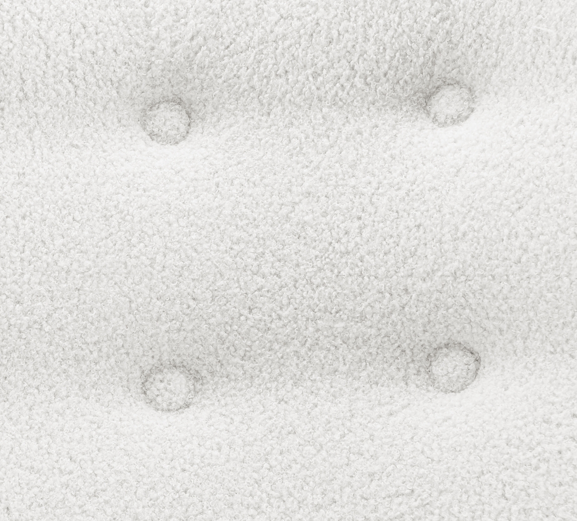 Lionwell White Accent Chair - Thumbnail - Image 8