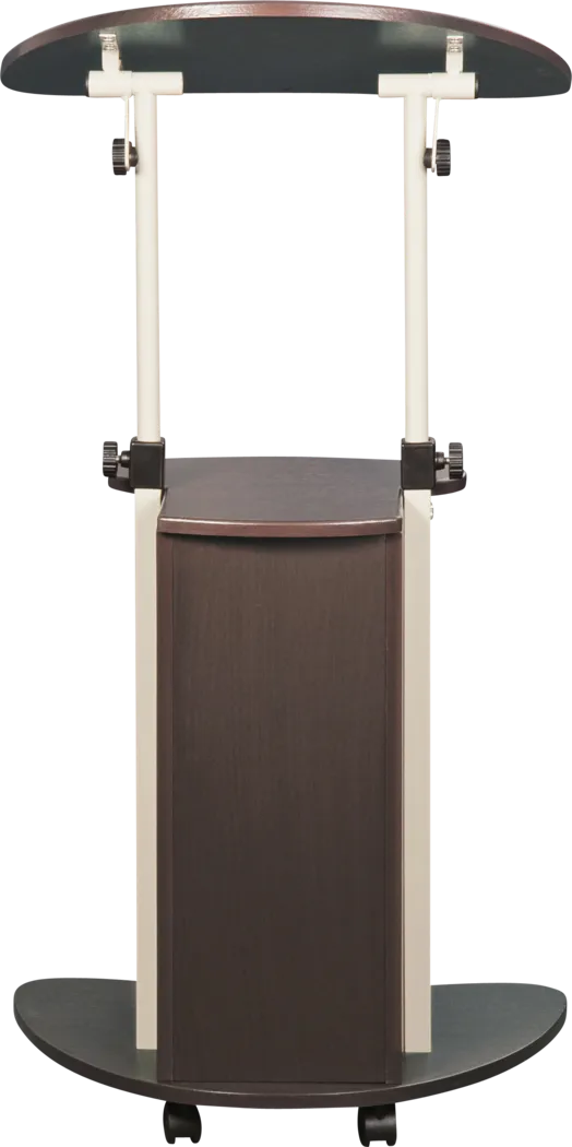 Liotre Brown Laptop Cart - Thumbnail - Image 8