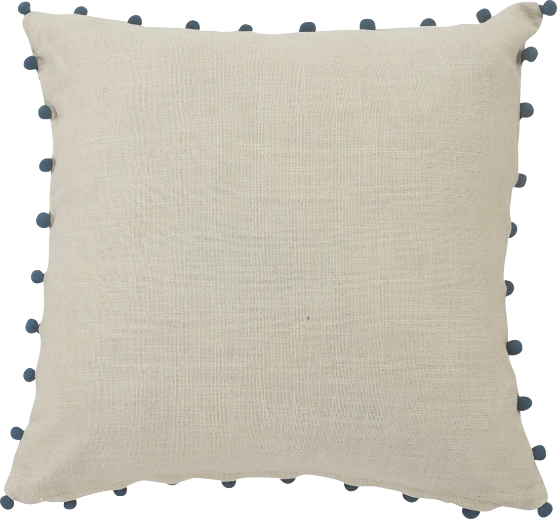 Lisan Blue Accent Pillow - Thumbnail - Image 8