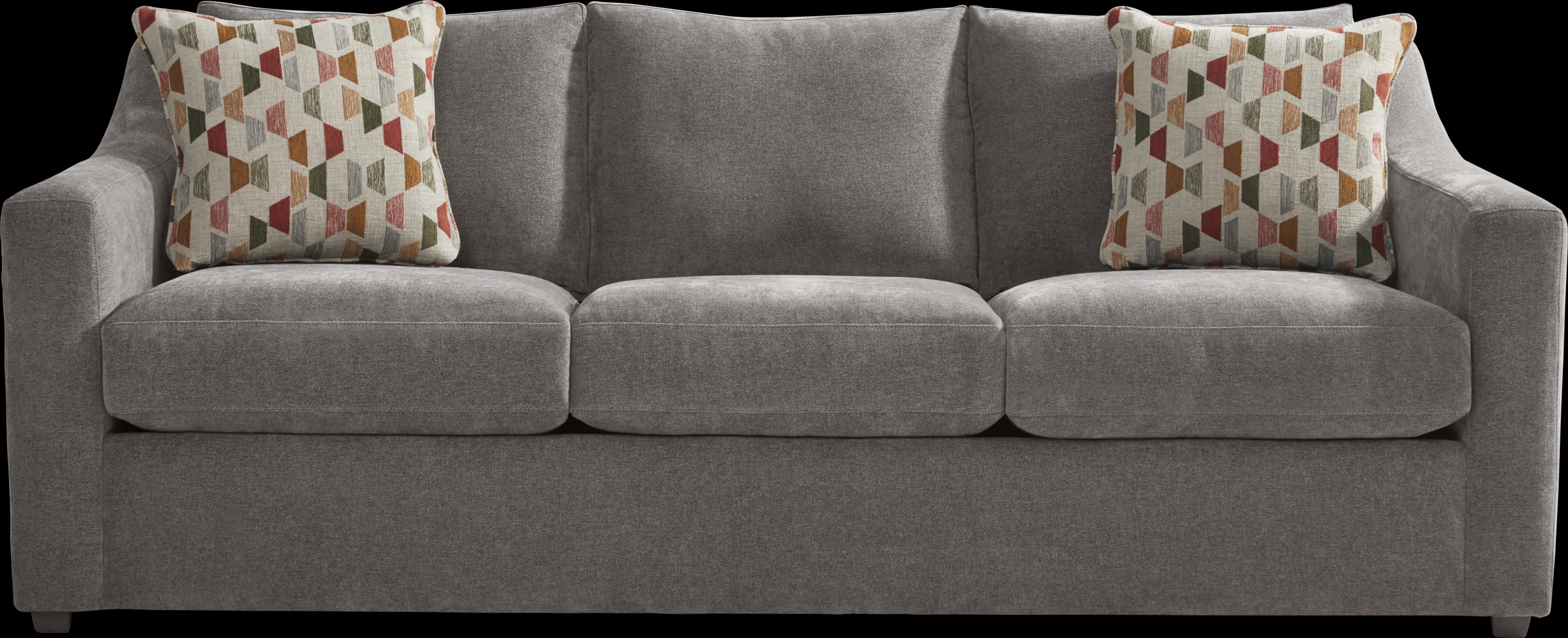 Lisbon Park Gray Gel Foam Sleeper Sofa - Thumbnail - Image 1