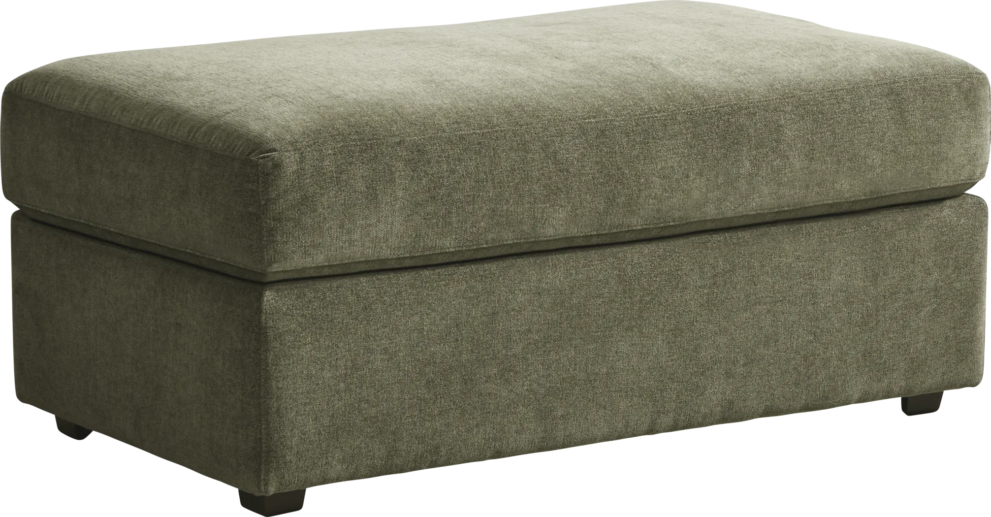 Lisbon Park Moss Ottoman - Thumbnail - Image 1