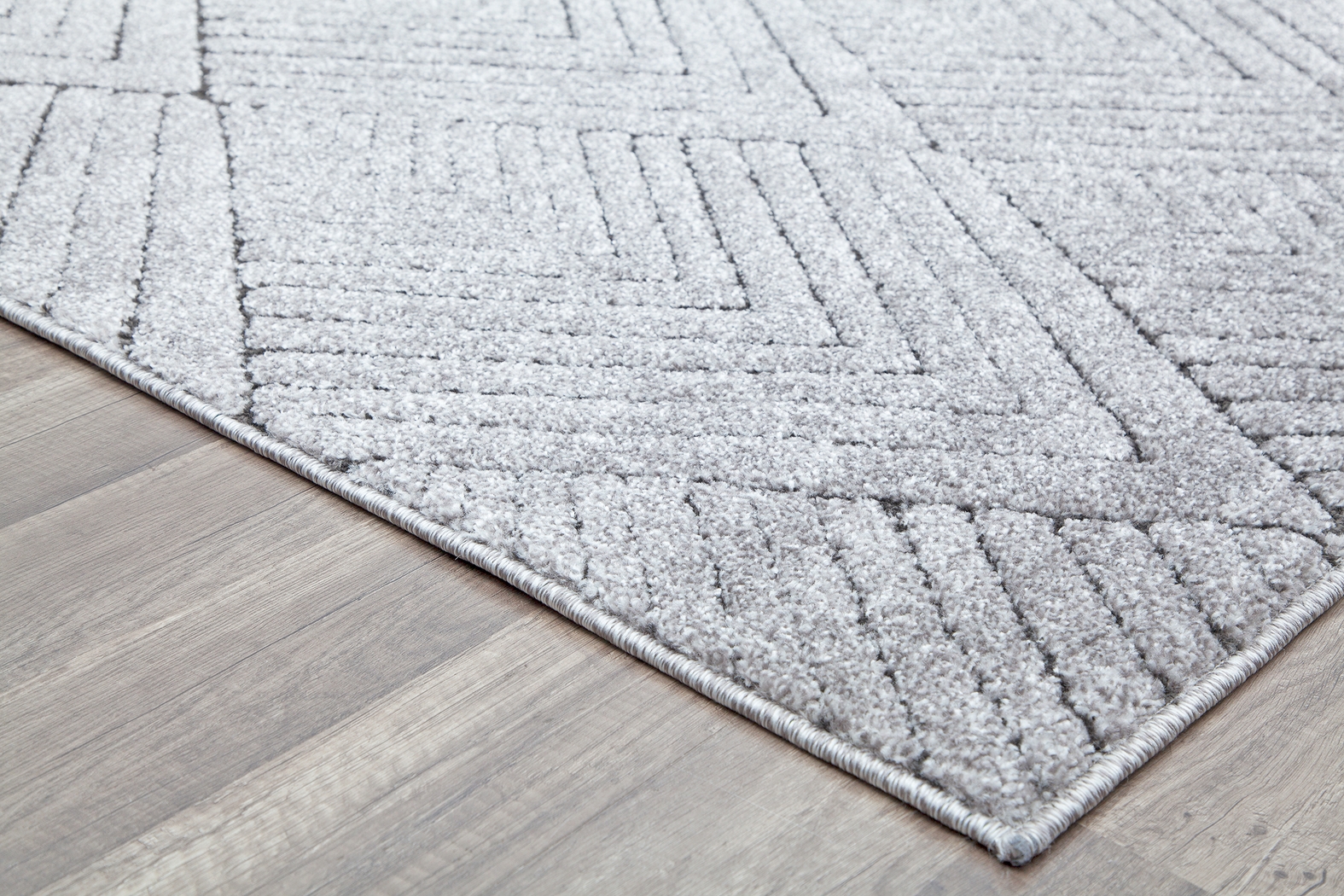 CosmoLiving By Cosmopolitan Lisette Gray 8' x 10' Rug - Thumbnail - Image 4