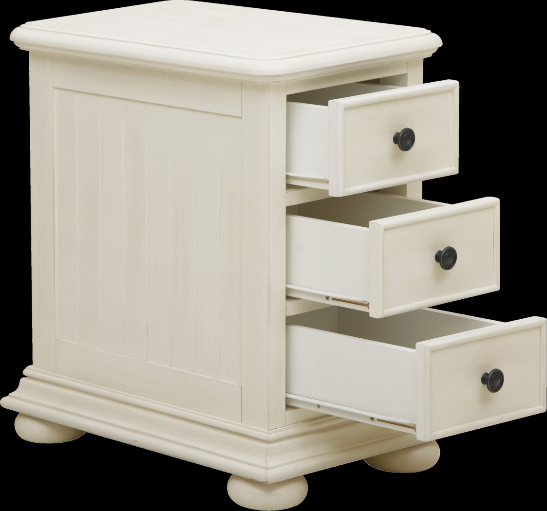 Lisha White Accent Cabinet - Thumbnail - Image 3