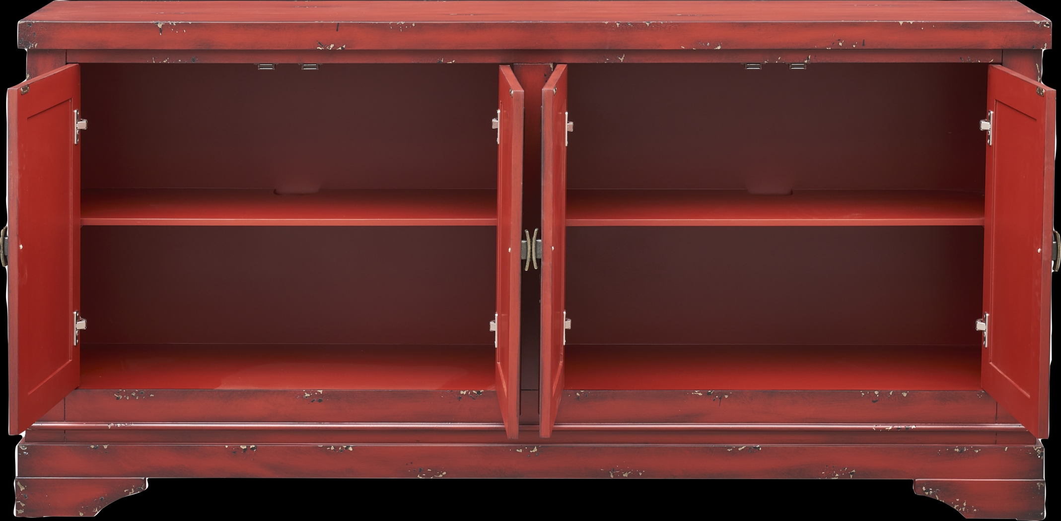 Listerbrook Red Credenza - Thumbnail - Image 4