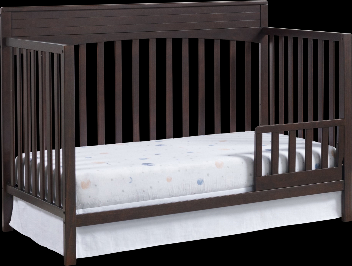 Listmore Espresso Convertible Crib - Thumbnail - Image 3