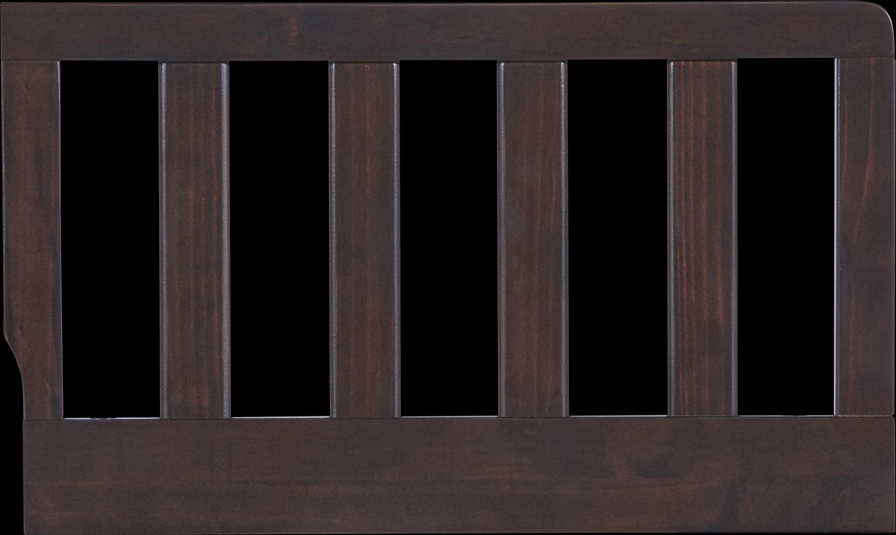 Listmore Espresso Toddler Rail - Thumbnail - Image 1