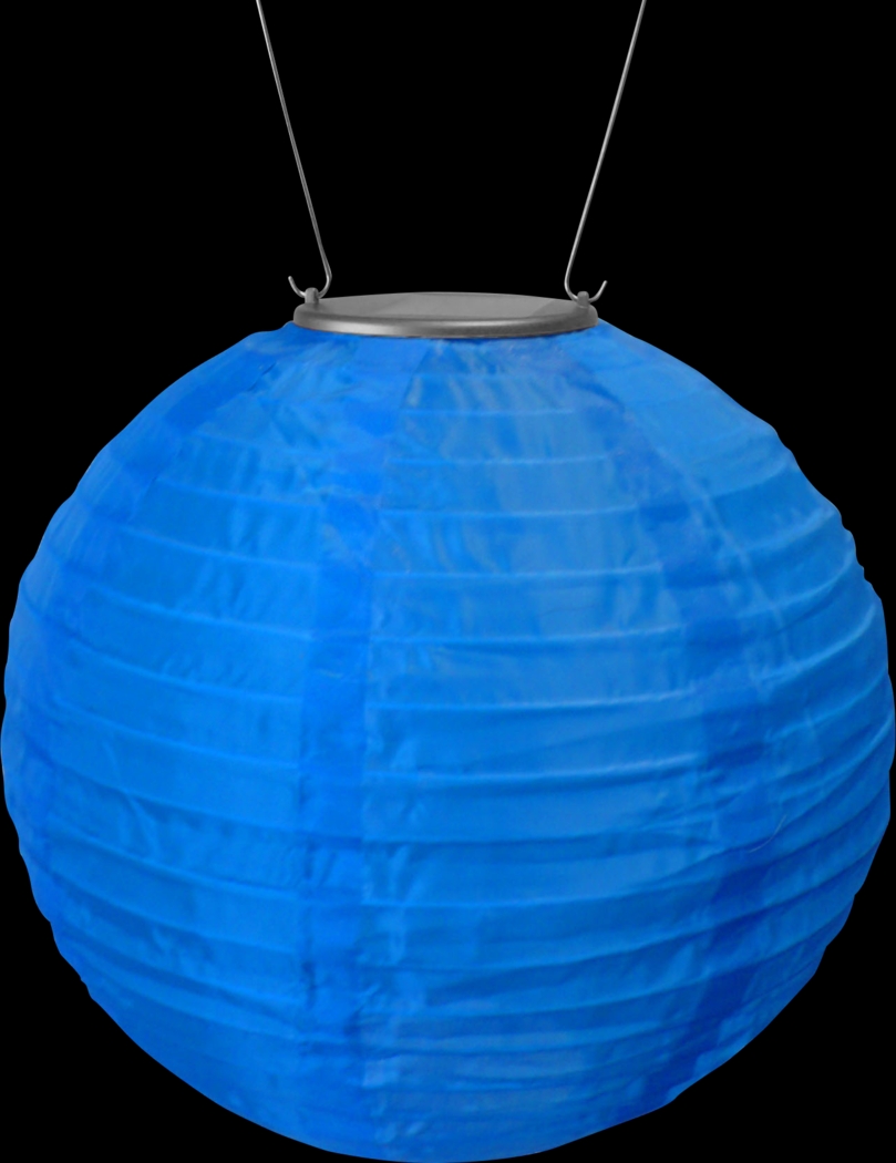 Lita Blue Outdoor Solar Lantern - Thumbnail - Image 1